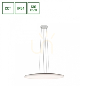 Nymphea Flat Duo 48 W Cct 230 V 120 St Ip54 Fi500 X26 Mm Weiß Rund. small 0