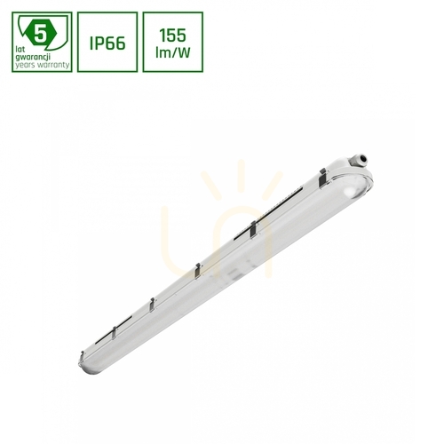 Prüfen Limea Gigant Pro Hermetic 1200mm 40 W/33 W/26 W/20 W Cw 230 V 120 St ip66 Ik10 1200x80x68mm 5 Jahre Garantie.