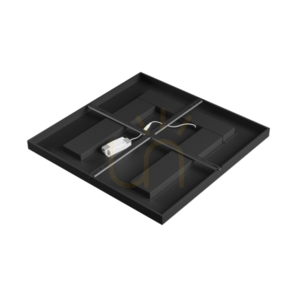 Algine Doppio Panel 40 W Nw 230 V 80 St Ip20 600 X600 X35 Schwarz 5 Jahre 2 Algine Doppio Panel 40 W Nw 230 V 80 St Ip20 600 X600 X35 Schwarz 5 Jahre small 2