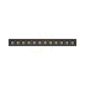 Grid S Anbauleuchte 12 W Cct 230 V 40st Ip20 222x26x60mm Schwarz 5 Jahre Gw. Spektrum 2 Grid S Anbauleuchte 12 W Cct 230 V 40st Ip20 222x26x60mm Schwarz 5 Jahre Gw. Spektrum small 2