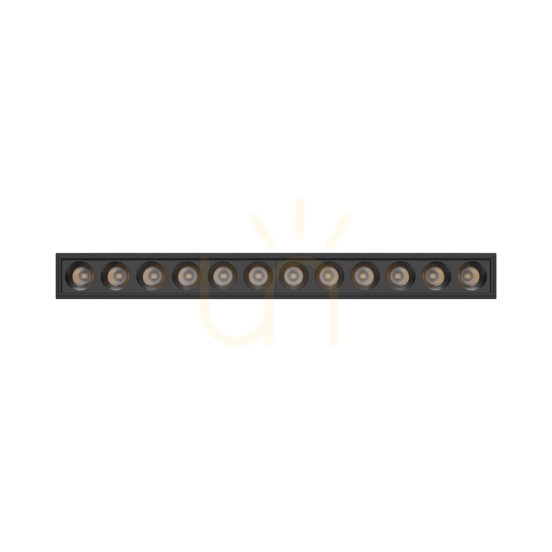 Vorschau Grid S Anbauleuchte 12 W Cct 230 V 40st Ip20 222x26x60mm Schwarz 5 Jahre Gw. Spektrum Grid S Anbauleuchte 12 W Cct 230 V 40st Ip20 222x26x60mm Schwarz 5 Jahre Gw. Spektrum