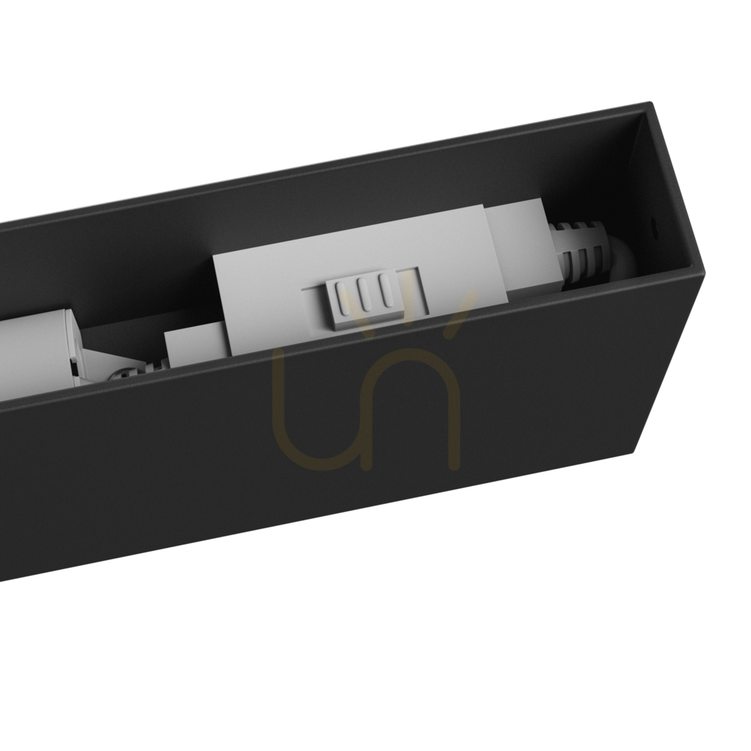 Prüfen Grid S Anbauleuchte 12 W Cct 230 V 40st Ip20 222x26x60mm Schwarz 5 Jahre Gw. Spektrum Grid S Anbauleuchte 12 W Cct 230 V 40st Ip20 222x26x60mm Schwarz 5 Jahre Gw. Spektrum