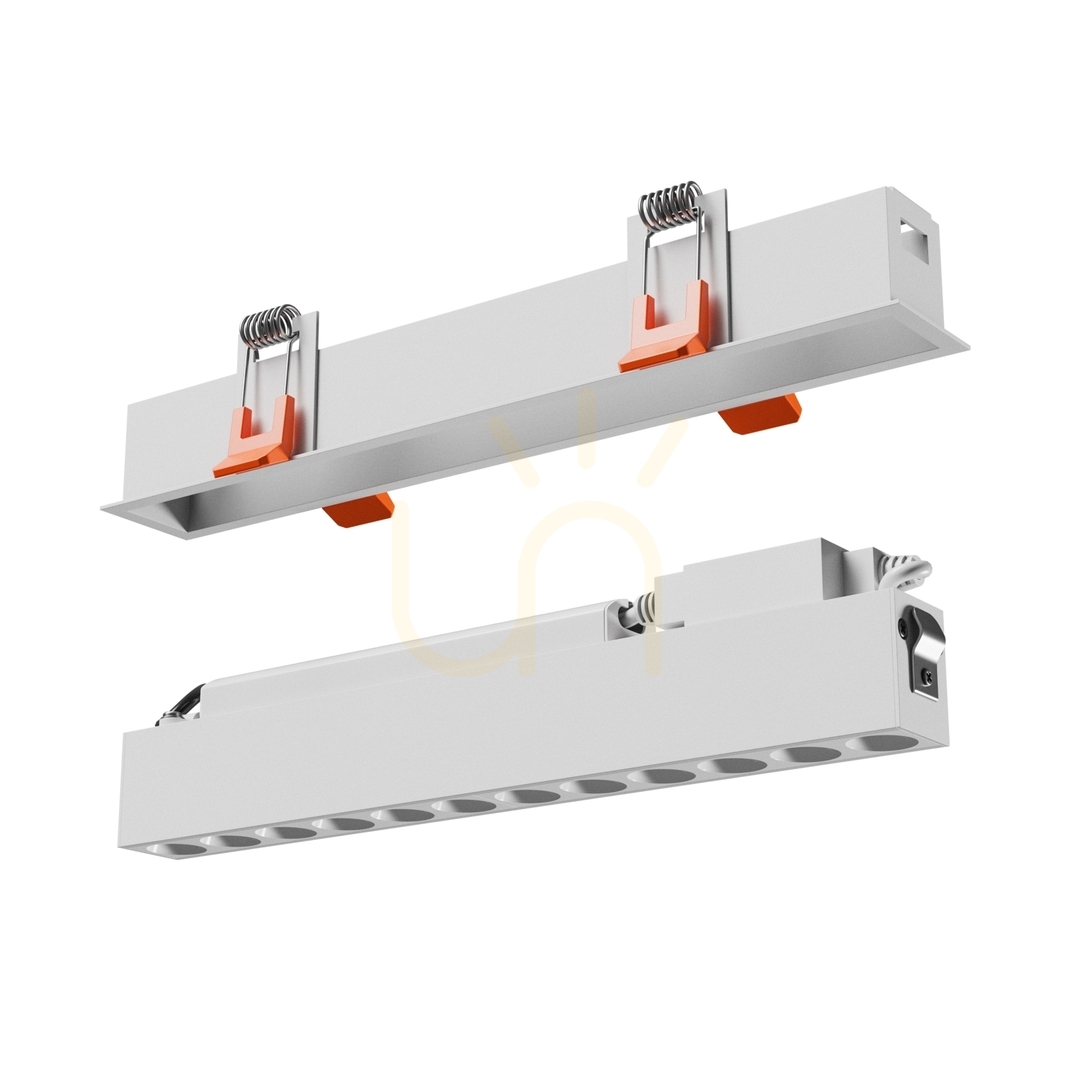 Aussicht Grid S Flush Mount 12 W Cct 230 V 40st Ip20 230x34x61mm Weiß 5 Jahre Gw. Spektrum Grid S Flush Mount 12 W Cct 230 V 40st Ip20 230x34x61mm Weiß 5 Jahre Gw. Spektrum