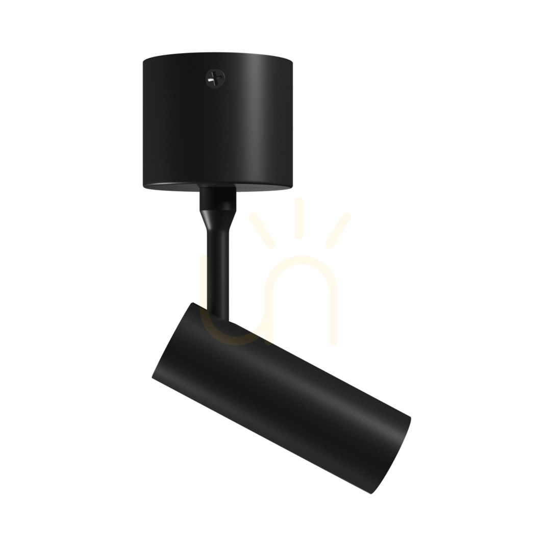 Vorschau Spot S Anbauleuchte 6 W Cct 230 V 30st Ip20 Ø 35x122x184mm Schwarz 5 Jahre Garantie. Spektrum Spot S Anbauleuchte 6 W Cct 230 V 30st Ip20 Ø 35x122x184mm Schwarz 5 Jahre Garantie. Spektrum