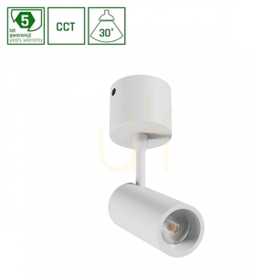 Spot M Anbauleuchte 10 W Cct 230 V 30st Ip20 Ø 44 X145x205mm Weiß 5 Jahre Garantie. Spektrum 0 Spot M Anbauleuchte 10 W Cct 230 V 30st Ip20 Ø 44 X145x205mm Weiß 5 Jahre Garantie. Spektrum small 0