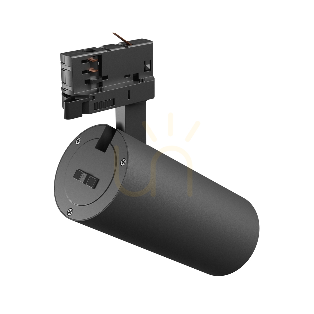 Anzeige Andromeda Prime für Stromschiene 3 F 3 Cct 24 W 230 V 25st IP20 Ø 76x177x228mm Schwarz Spectrum Andromeda Prime für Stromschiene 3 F 3 Cct 24 W 230 V 25st IP20 Ø 76x177x228mm Schwarz Spectrum