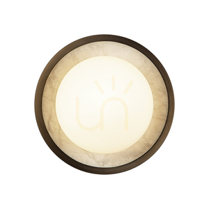 LED-Wandleuchte ALONSO - Urban braun QUINTIESSE small 1