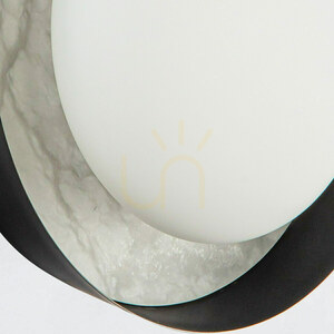 LED-Wandleuchte ALONSO - Urban braun QUINTIESSE small 6