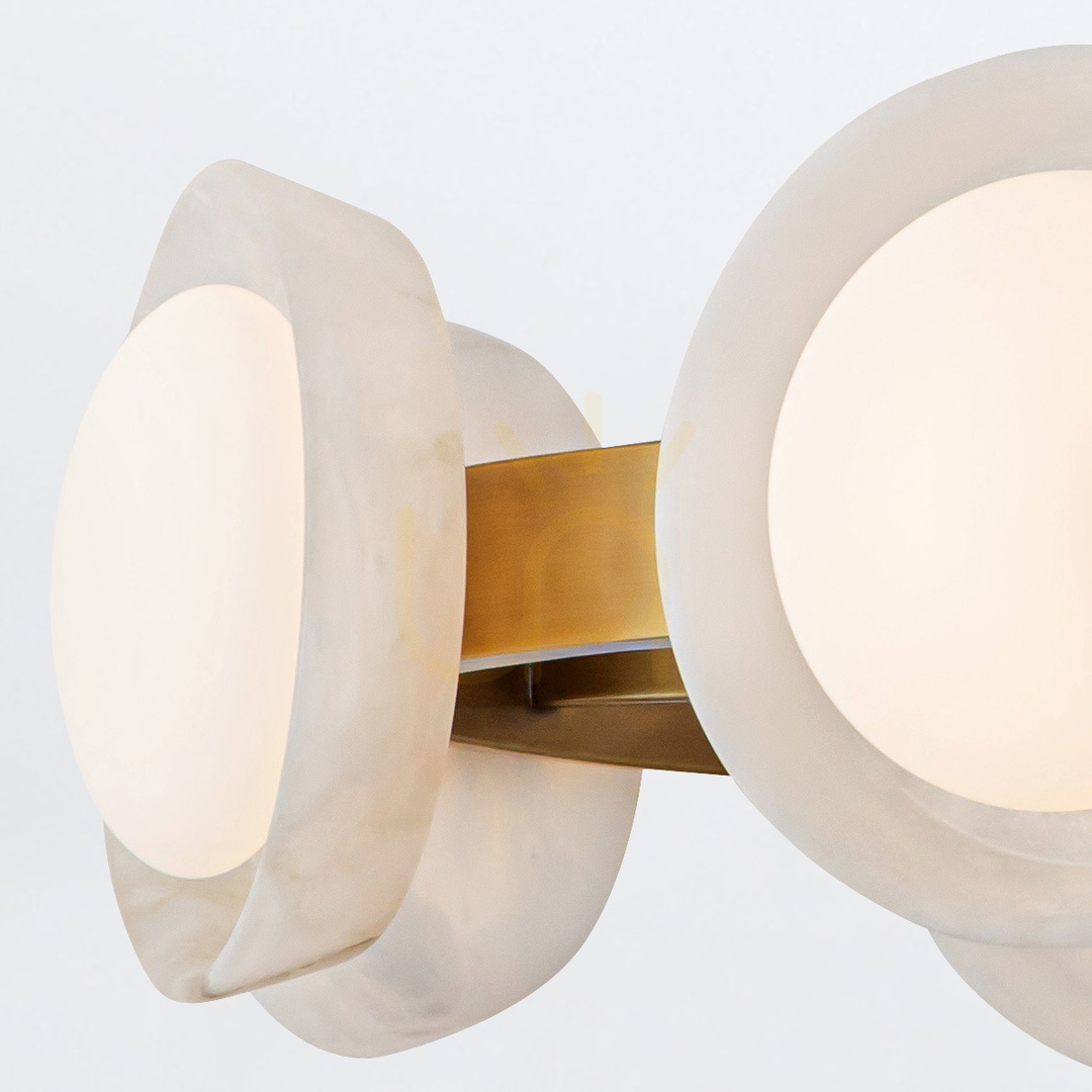 Anzeige LED-Kronleuchter ALONSO - Vintage Messing QUINTIESSE LED-Kronleuchter ALONSO - Vintage Messing QUINTIESSE