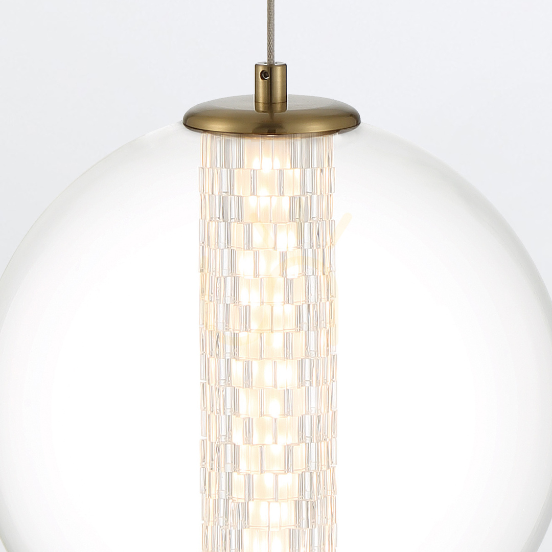 Anzeige ATOMO Pendelleuchte - 1 Lichtquelle - Gebürstetes Gold QUINTIESSE ATOMO Pendelleuchte - 1 Lichtquelle - Gebürstetes Gold QUINTIESSE