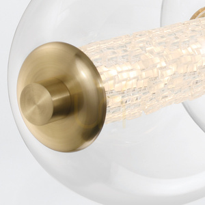ATOMO Insel-Lampe - 7 Lichtquellen - Gebürstetes Gold QUINTIESSE 5 ATOMO Insel-Lampe - 7 Lichtquellen - Gebürstetes Gold QUINTIESSE small 5