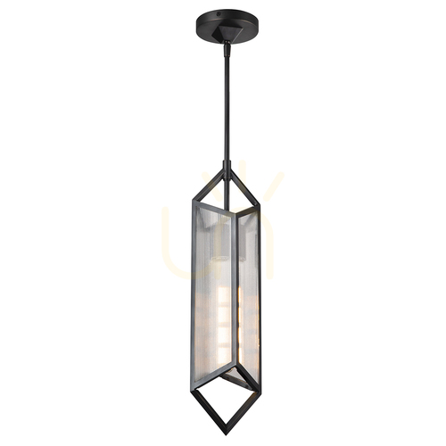 Prüfen CAIRO Pendelleuchte - 1 Lichtquelle - Urban braun QUINTIESSE