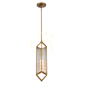CAIRO Pendelleuchte - 1 Lichtquelle - Vintage Messing QUINTIESSE small 1