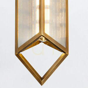 CAIRO Pendelleuchte - 1 Lichtquelle - Vintage Messing QUINTIESSE small 4