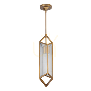 CAIRO Pendelleuchte - 1 Lichtquelle - Vintage Messing QUINTIESSE small 7