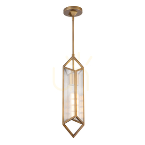 CAIRO Pendelleuchte - 1 Lichtquelle - Vintage Messing QUINTIESSE small 0