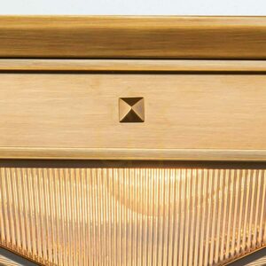 Plafond CAIRO - 2 Lichtquellen - Vintage Messing QUINTIESSE small 5
