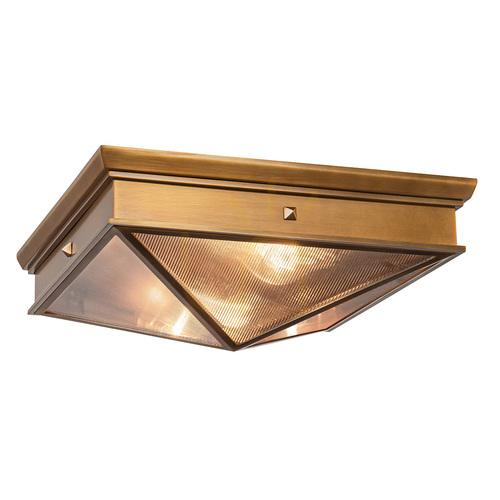 Prüfen Plafond CAIRO - 2 Lichtquellen - Vintage Messing QUINTIESSE