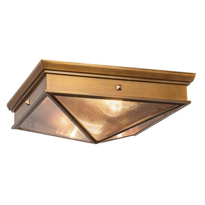 Plafond CAIRO - 2 Lichtquellen - Vintage Messing QUINTIESSE small 0