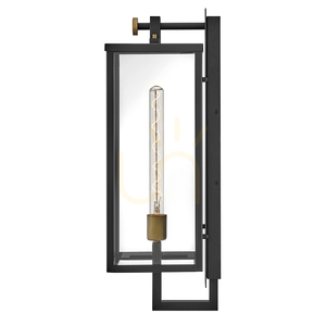 CATALINA große Wandlaterne - 1 Lichtquelle - Schwarz, oxidierte Bronze QUINTIESSE 3 CATALINA große Wandlaterne - 1 Lichtquelle - Schwarz, oxidierte Bronze QUINTIESSE small 3