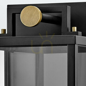 CATALINA große Wandlaterne - 1 Lichtquelle - Schwarz, oxidierte Bronze QUINTIESSE 4 CATALINA große Wandlaterne - 1 Lichtquelle - Schwarz, oxidierte Bronze QUINTIESSE small 4