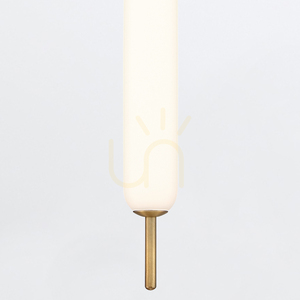 CUMBERLAND Pendelleuchte - 1 Lichtquelle - Gebürstetes Gold QUINTIESSE 4 CUMBERLAND Pendelleuchte - 1 Lichtquelle - Gebürstetes Gold QUINTIESSE small 4