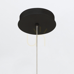 CUMBERLAND Pendelleuchte - 1 Lichtquelle - Mattschwarz QUINTIESSE small 3