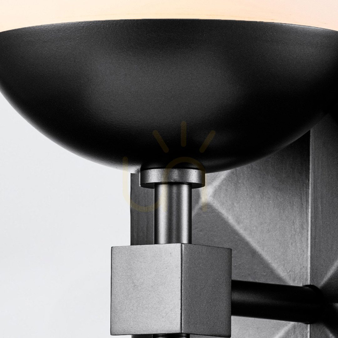 Aussicht DECO Wandleuchte - 1 Lichtquelle - Schwarz QUINTIESSE DECO Wandleuchte - 1 Lichtquelle - Schwarz QUINTIESSE