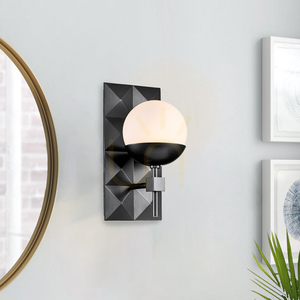 DECO Wandleuchte - 1 Lichtquelle - Schwarz QUINTIESSE 6 DECO Wandleuchte - 1 Lichtquelle - Schwarz QUINTIESSE small 6