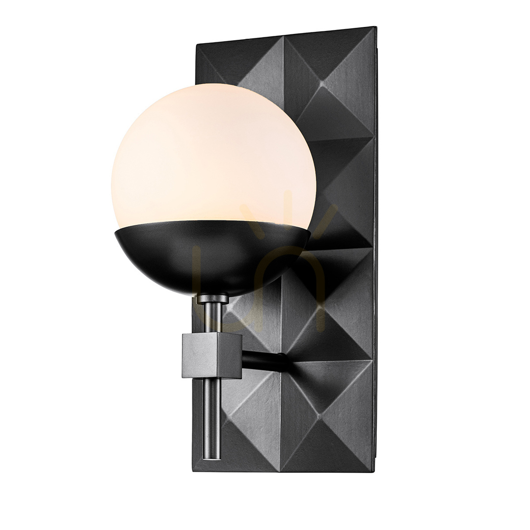 Prüfen DECO Wandleuchte - 1 Lichtquelle - Schwarz QUINTIESSE DECO Wandleuchte - 1 Lichtquelle - Schwarz QUINTIESSE
