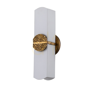 ELAN Wandleuchte - 2 Lichtquellen - Petal gold QUINTIESSE small 6