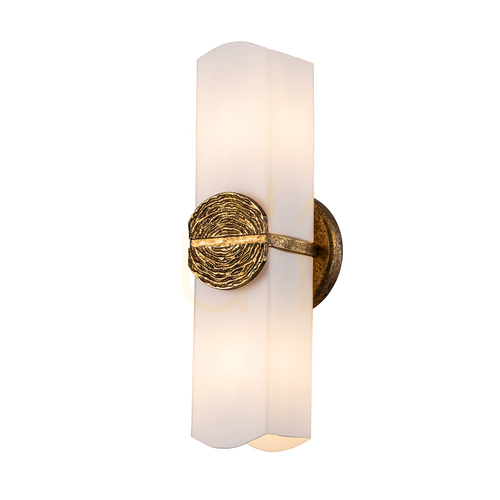 Prüfen ELAN Wandleuchte - 2 Lichtquellen - Petal gold QUINTIESSE
