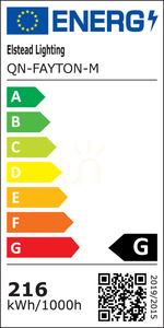 Mittlere LED-Wandleuchte FAYTON - Gebürstetes Gold QUINTIESSE 10 Mittlere LED-Wandleuchte FAYTON - Gebürstetes Gold QUINTIESSE small 10