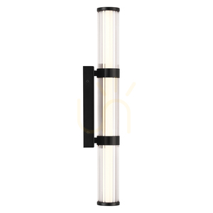 Mittlere LED-Wandleuchte FAYTON - Mattschwarz QUINTIESSE 3 Mittlere LED-Wandleuchte FAYTON - Mattschwarz QUINTIESSE small 3