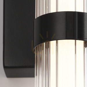 Mittlere LED-Wandleuchte FAYTON - Mattschwarz QUINTIESSE 4 Mittlere LED-Wandleuchte FAYTON - Mattschwarz QUINTIESSE small 4