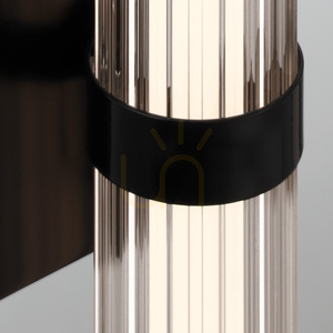 FAYTON kleine LED-Wandleuchte - Mattschwarz QUINTIESSE small 5