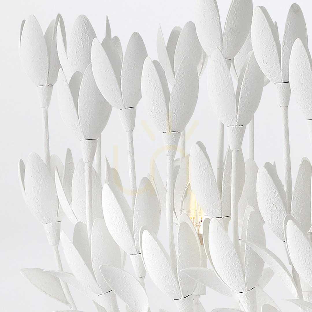 Anzeige FLORA Insellampe - 10 Lichtquellen - QUINTIESSE Strukturputz. FLORA Insellampe - 10 Lichtquellen - QUINTIESSE Strukturputz.