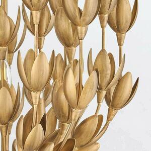FLORA Pendelleuchte - 3 Lichtquellen - Oxidiertes Gold QUINTIESSE 7 FLORA Pendelleuchte - 3 Lichtquellen - Oxidiertes Gold QUINTIESSE small 7