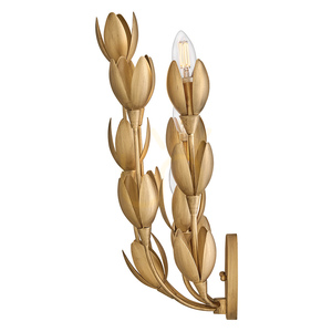 FLORA Wandleuchte - 3 Lichtquellen - Oxidiertes Gold QUINTIESSE 3 FLORA Wandleuchte - 3 Lichtquellen - Oxidiertes Gold QUINTIESSE small 3