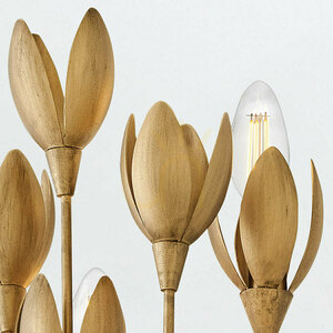 FLORA Wandleuchte - 3 Lichtquellen - Oxidiertes Gold QUINTIESSE 7 FLORA Wandleuchte - 3 Lichtquellen - Oxidiertes Gold QUINTIESSE small 7