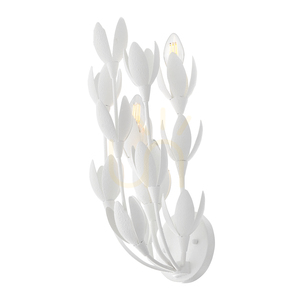 FLORA Wandleuchte - 3 Lichtquellen - QUINTIESSE Strukturputz small 3