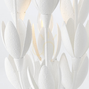 FLORA Wandleuchte - 3 Lichtquellen - QUINTIESSE Strukturputz small 7