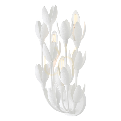 Prüfen FLORA Wandleuchte - 3 Lichtquellen - QUINTIESSE Strukturputz