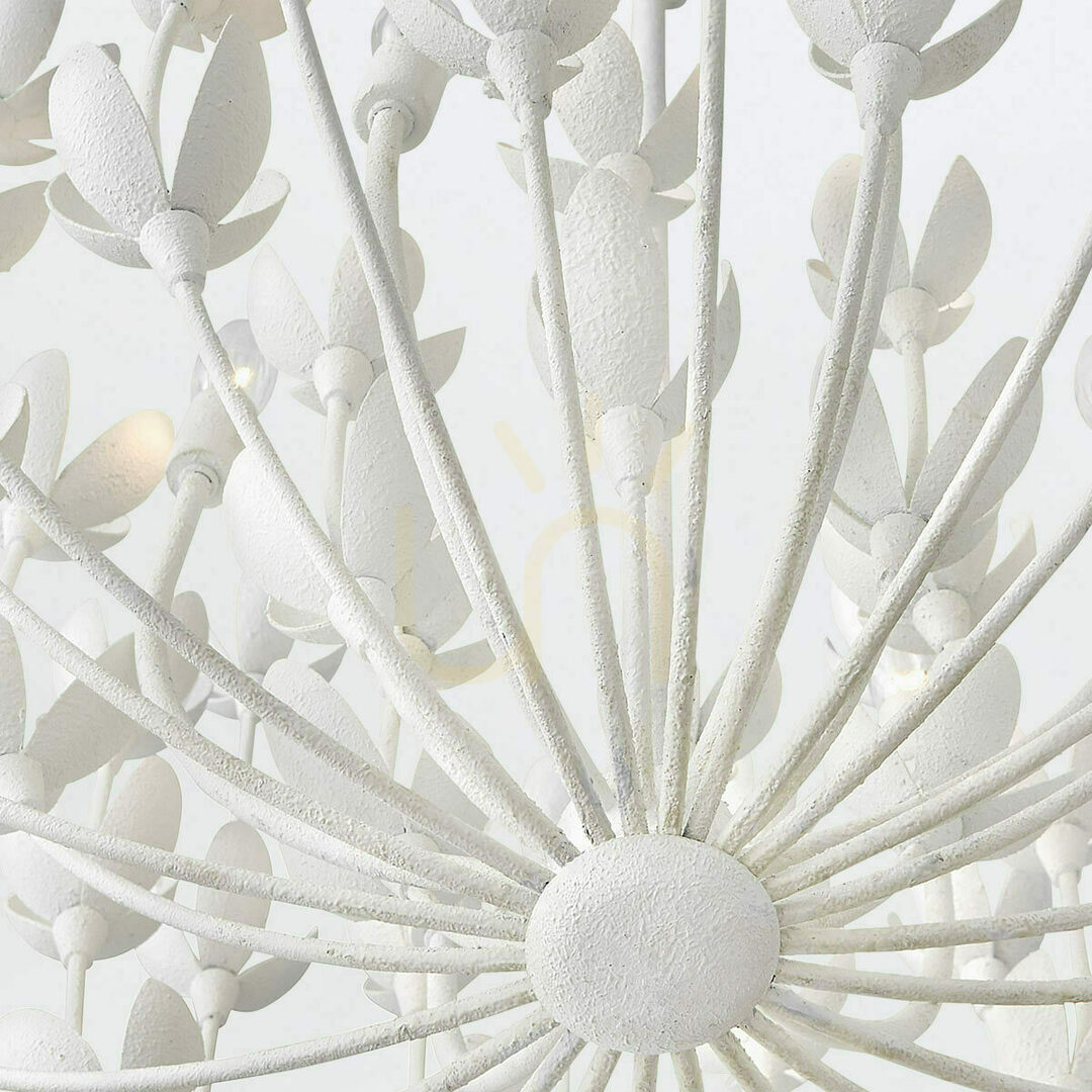 Prüfen FLORA Kronleuchter - 6 Lichtquellen - QUINTIESSE Strukturputz FLORA Kronleuchter - 6 Lichtquellen - QUINTIESSE Strukturputz