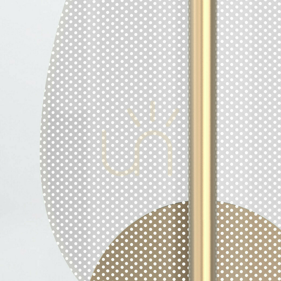 Zeige FLORIANA LED-Wandleuchte - Messing natur QUINTIESSE FLORIANA LED-Wandleuchte - Messing natur QUINTIESSE