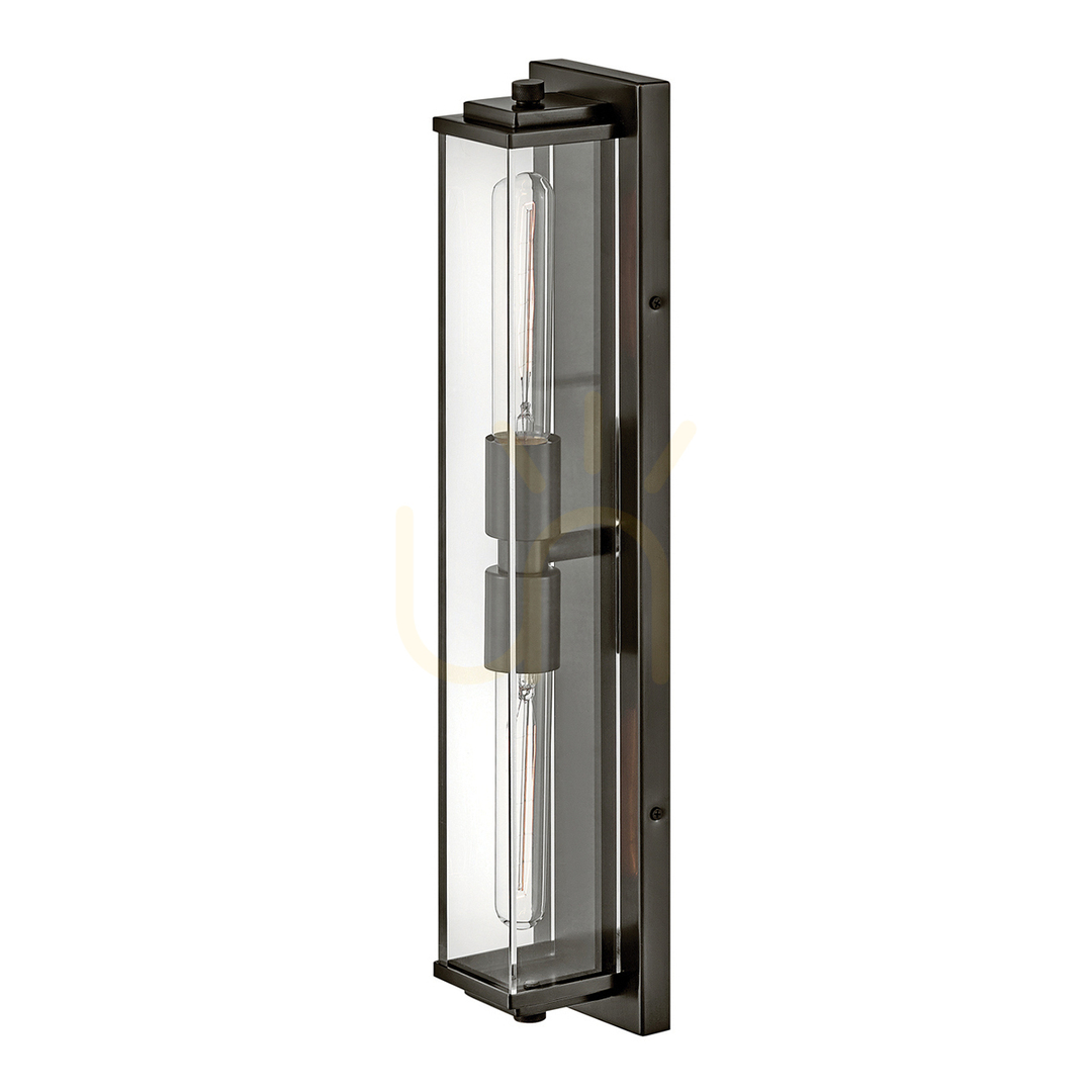 Anzeige HENRI Wandleuchte - 2 Lichtquellen - Oxidiertes Schwarz QUINTIESSE HENRI Wandleuchte - 2 Lichtquellen - Oxidiertes Schwarz QUINTIESSE