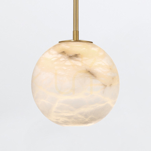 KEPLER kleine Pendelleuchte - 1 Lichtquelle - Gebürstetes Gold QUINTIESSE 3 KEPLER kleine Pendelleuchte - 1 Lichtquelle - Gebürstetes Gold QUINTIESSE small 3