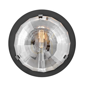 LEO Wandleuchte - 1 Lichtquelle - Schwarz QUINTIESSE small 1