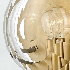 LEO Wandleuchte - 1 Lichtquelle - Klassisches Messing QUINTIESSE small 4