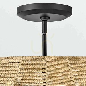 LUCA Pendelleuchte - 3 Lichtquellen - Schwarz, karamellbeige QUINTIESSE small 5